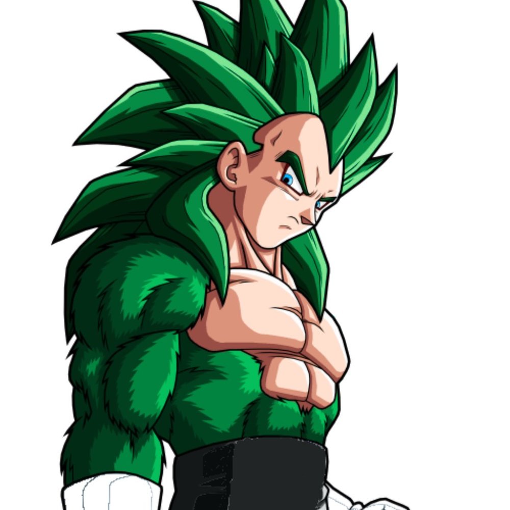 SSJ Green Denim Skirt Artforms